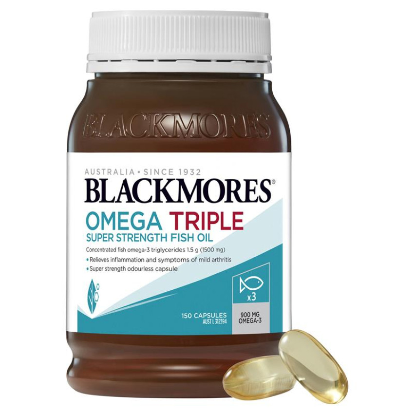 Blackmores 三倍高濃度深海魚油 150粒